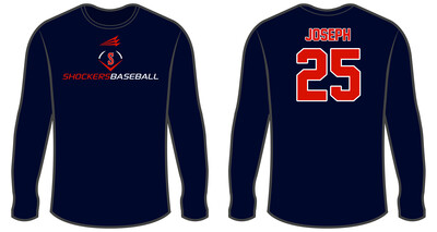 Mid-Atlantic Shockers (Joseph) Custom Longsleeve HyperTee #LHT1