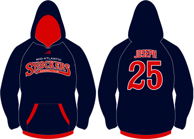 Mid-Atlantic Shockers (Joseph) Custom Vulcan Hoodie #VH2B