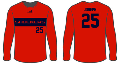 Mid-Atlantic Shockers (Joseph) Custom Longsleeve HyperTee #LHT2