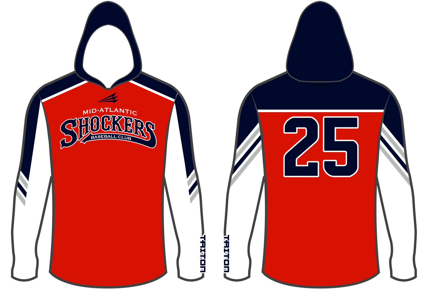 Mid-Atlantic Shockers (Joseph) Custom NanoHood #NH3