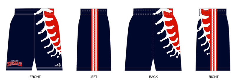 Mid-Atlantic Shockers (Joseph) Custom Revolution Pocket Shorts #RV1B