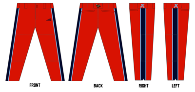 Mashers (White) Stacheman Elite Custom Long Baseball Pants #BP5B