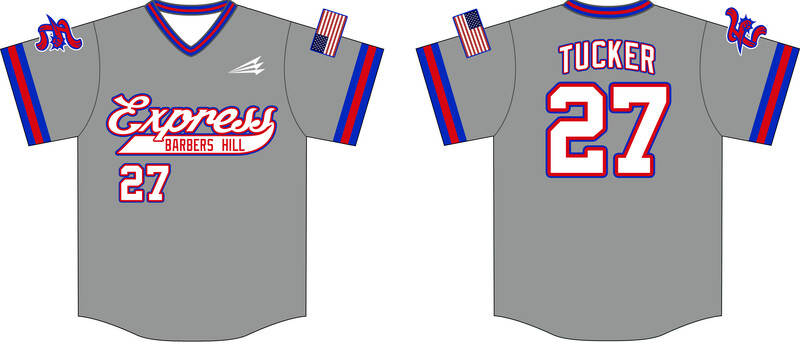 Barbers Hill Express Custom NanoDri Baseball Jersey #J1F