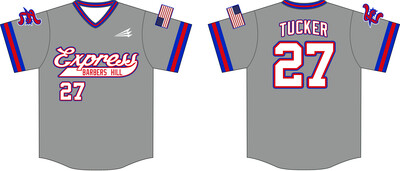 Barbers Hill Express Custom NanoDri Baseball Jersey #J1F