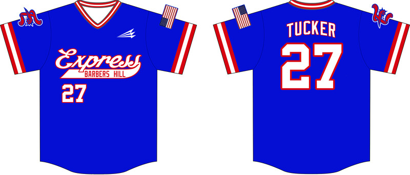Barbers Hill Express Custom NanoDri Baseball Jersey #J1C