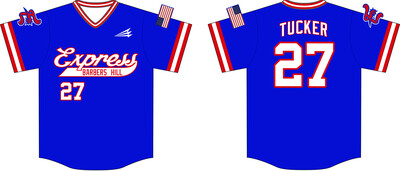 Barbers Hill Express Custom NanoDri Baseball Jersey #J1C