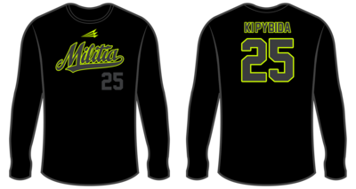 Manorville Militia Custom Longsleeve HyperTee #LHT1