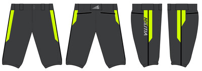 Manorville Militia Stacheman Elite Custom Knicker Baseball Pants #BP2B
