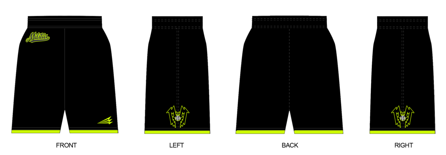 Manorville Militia Custom Revolution Pocket Shorts #RV1