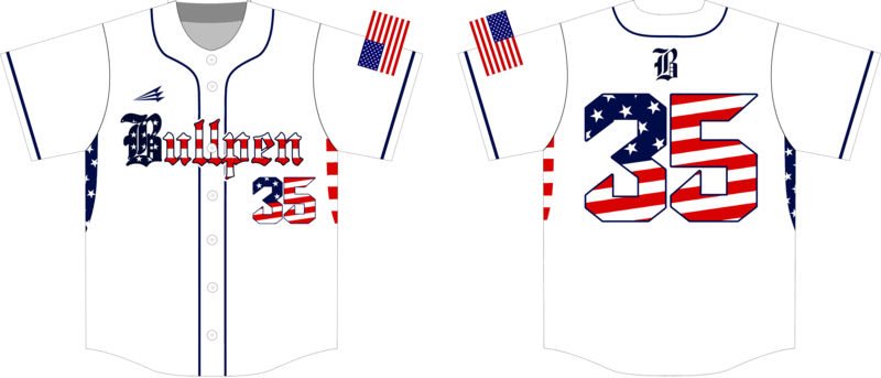Bullpen Braves Custom HexaFlex Baseball Jersey #J1B