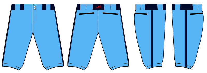 Bullpen Brave Custom Knicker Baseball Pant #BP5C