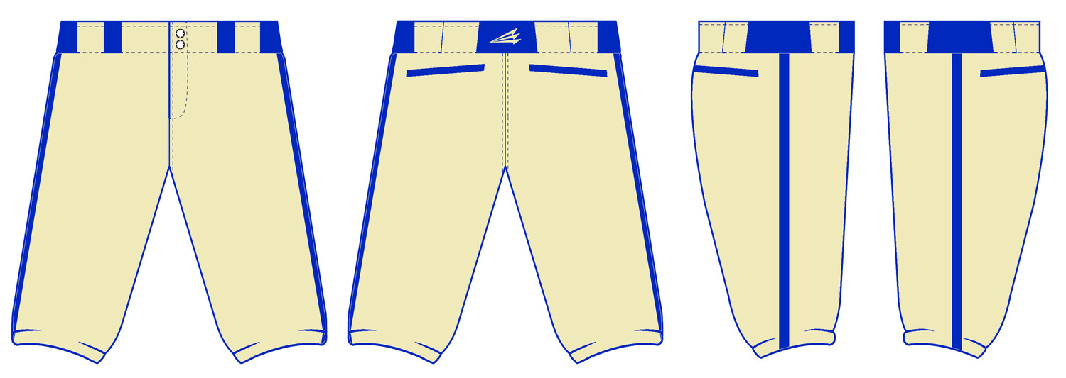 Warriors Custom Knicker Baseball Pant #BP3