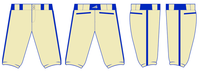 Warriors Custom Knicker Baseball Pant #BP3