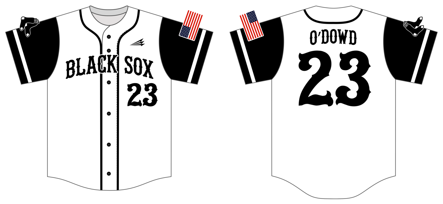 Bergen Black Sox Custom Nanodri Baseball Jersey #J2B