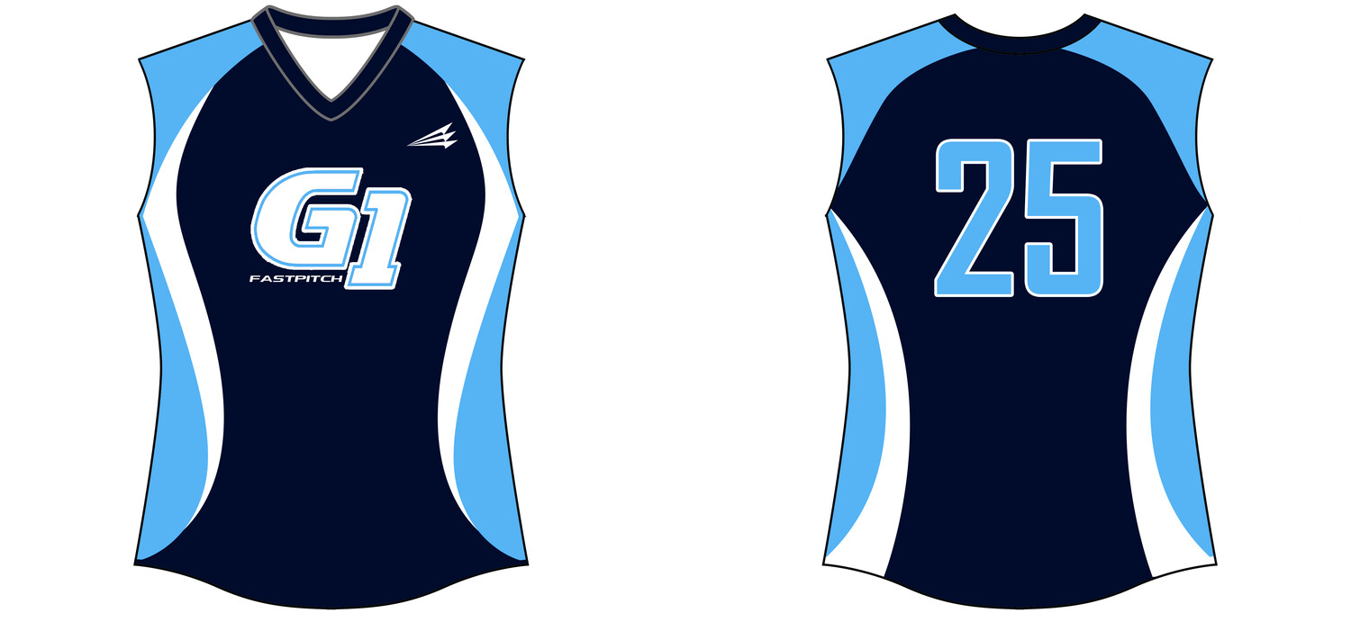 G1 Athletics Custom HexaFlex Softball Jersey #J14B