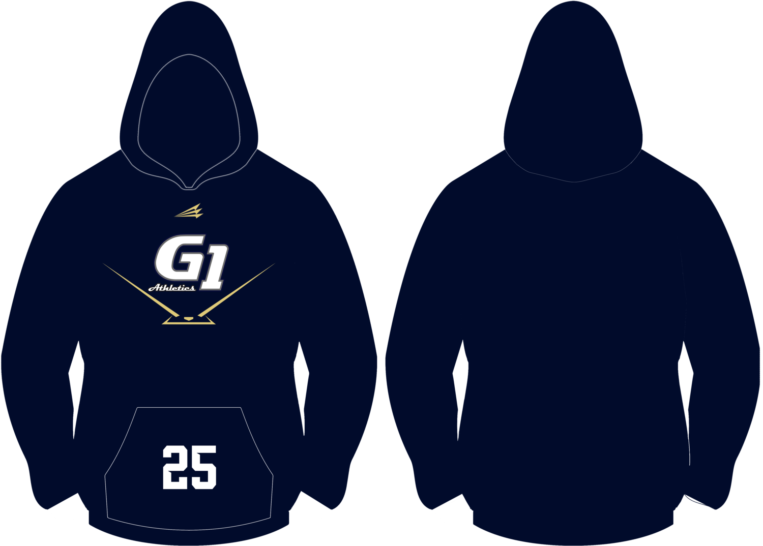 G1 Athletics Custom Vulcan Hoodie #VH1