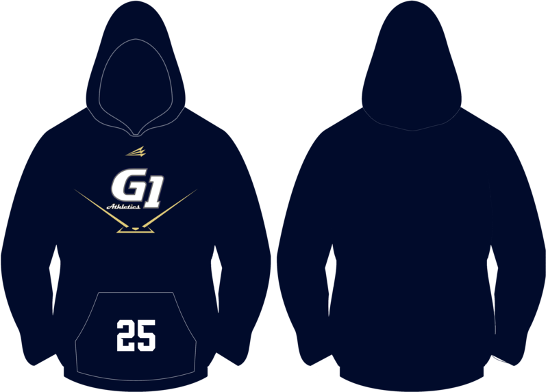 G1 Athletics Custom Vulcan Hoodie #VH1