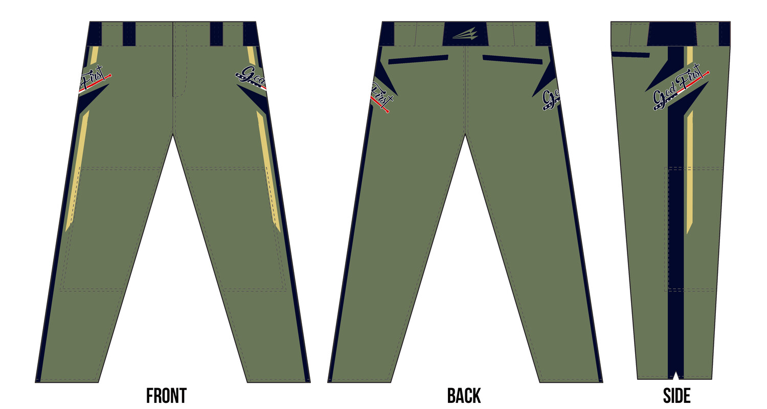 G1 Athletics Custom Relaxed Baseball Pant #BP3CA