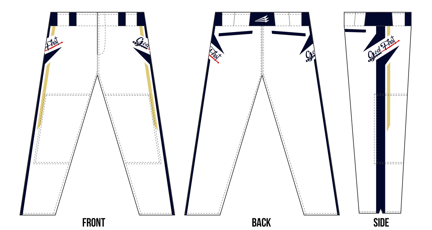 G1 Athletics Custom Relaxed Baseball Pant #BP3DA