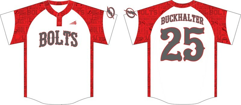 Thunderbolts Baseball Custom Game Jersey #3d