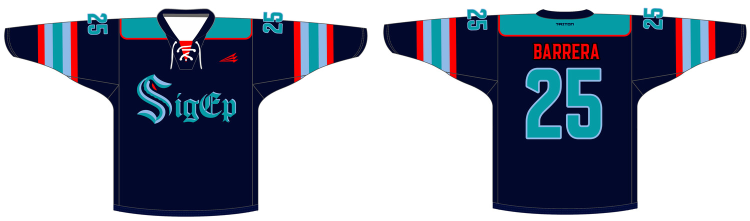 Sigma Phi Epsilon WA Beta Custom NanoDri Hockey Jersey #J4