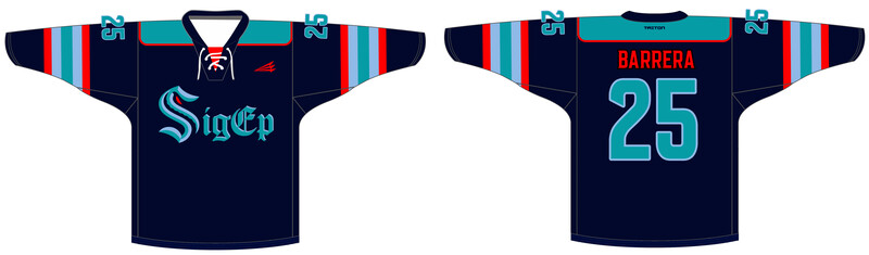 Sigma Phi Epsilon WA Beta Custom NanoDri Hockey Jersey #J4