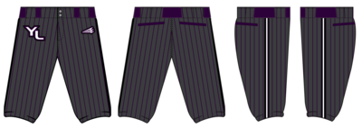 Oakland Young Legends Custom Knicker Baseball Pant #BP3c