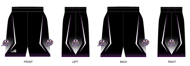 Oakland Young Legends Custom Revolution Pocket Shorts #RV1