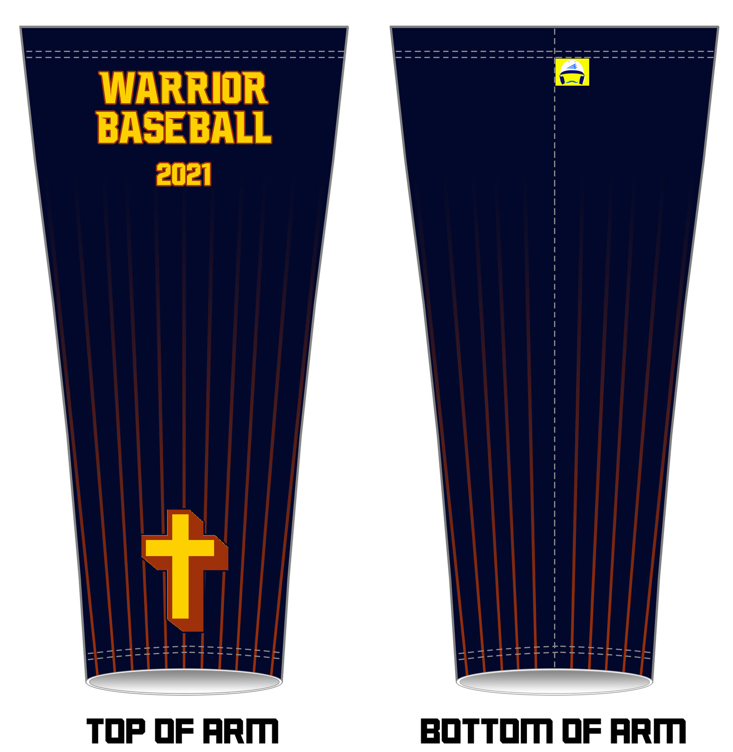 Houma Christian Custom Arm Sleeve #AS4