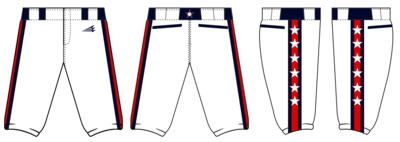 Patriots Travel Baseball Custom Knicker Baseball Pant #BP8e