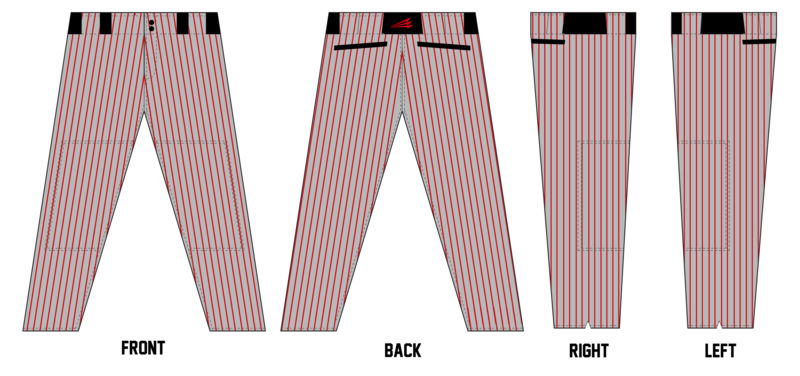 Opelika High School Baseball Custom ProFit Baseball Pant #BP4