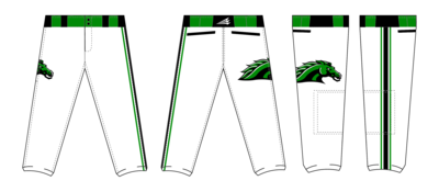 Broncos (VanOrden) Custom Elite Softball Pant #FP1