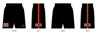 Bomb Dinger Baseball Custom Revolution Pocket Shorts #RV1B