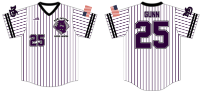 Burlington Mudd Dawgs Custom HexaFlex Baseball Jersey #J15b