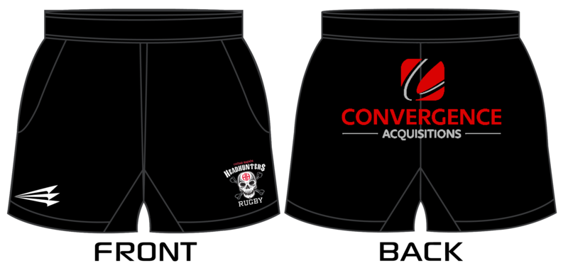 Cedar Rapids Headhunters Custom Rugby Shorts #RS3b
