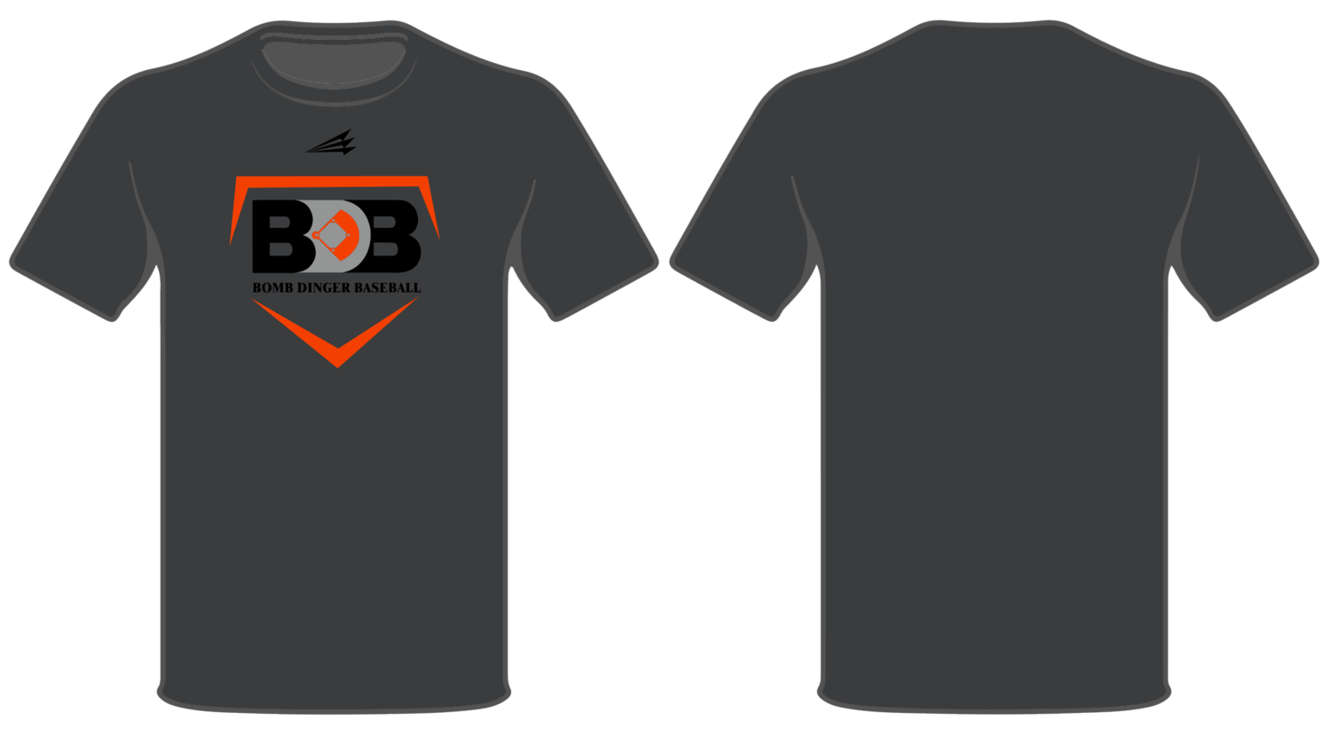 Bomb Dinger Baseball Custom HyperTee #HT3B