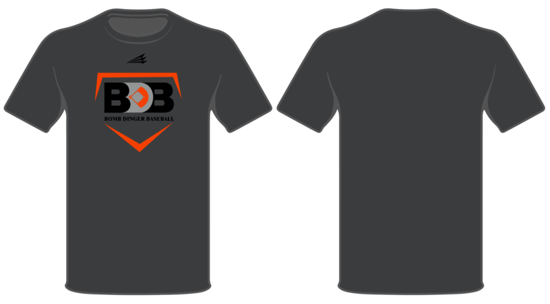 Bomb Dinger Baseball Custom HyperTee #HT3B
