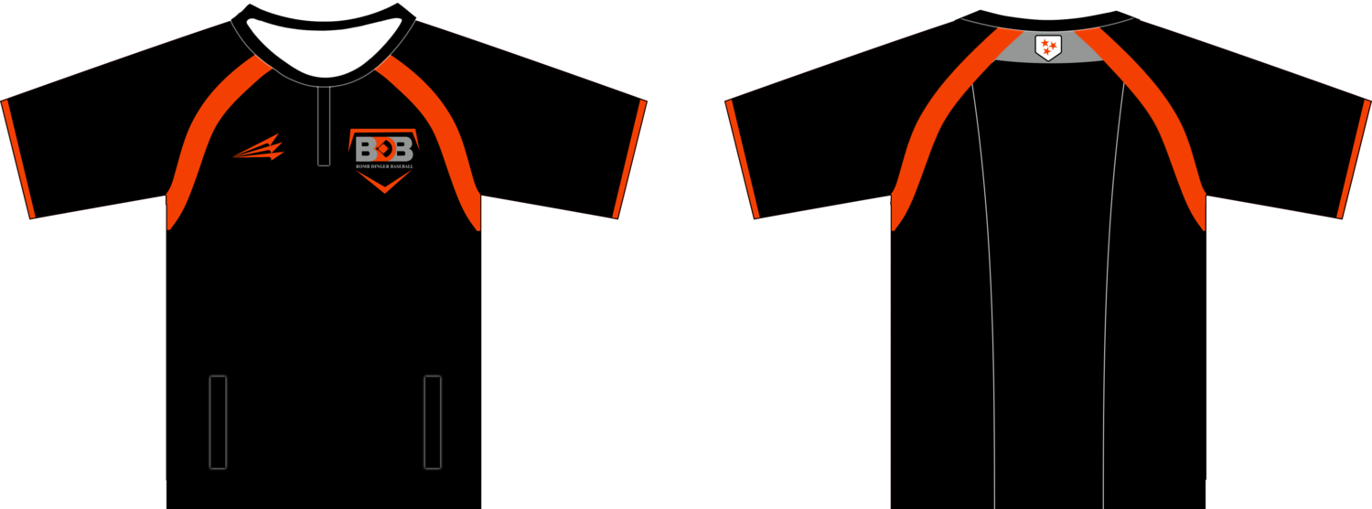 Bomb Dinger Baseball Custom Cage Jacket #CC1B