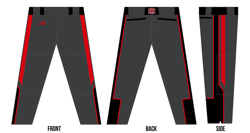 Southern Kentucky Aces Custom Relaxed Baseball Pant #BP3