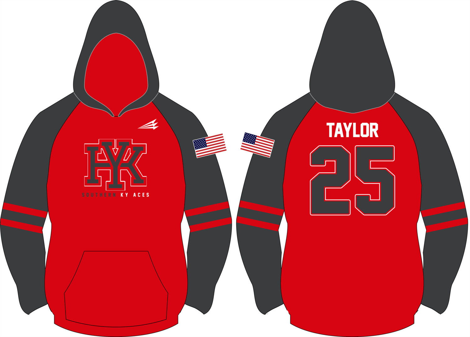 Southern Kentucky Aces Custom Vulcan Hoodie #VH1