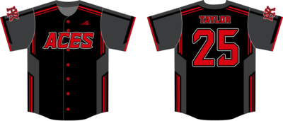 Southern Kentucky Aces Custom HexaFlex Baseball Jersey #J3