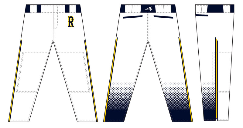 Ridge Community High School Bolts Custom ProFit Baseball Pant #BP2