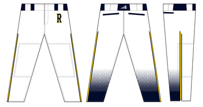 Ridge Community High School Bolts Custom ProFit Baseball Pant #BP2