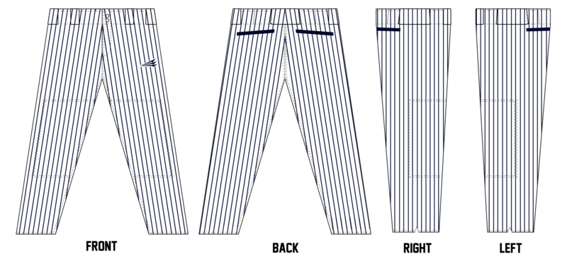 Athletics (Logue) Stacheman Elite Custom Long Baseball Pants #BP2B