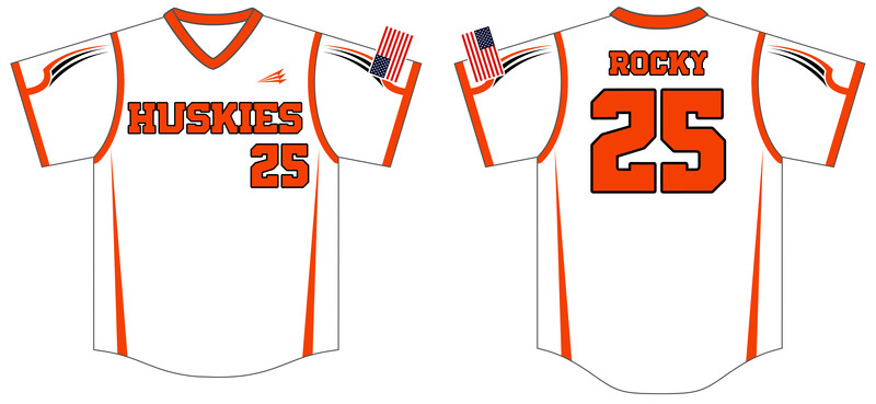Harborcreek Huskies Custom Nanodri Baseball Jersey #J15C