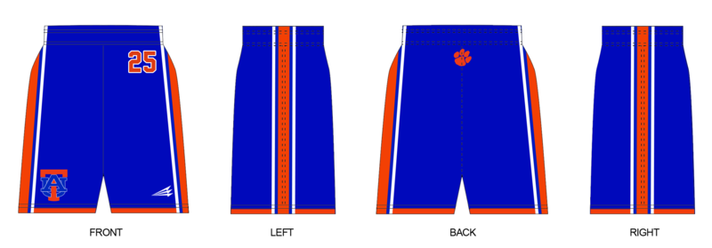 Austin United Tigers Custom Revolution Pocket Shorts #RV2