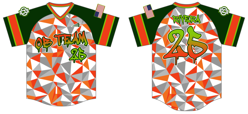 OB Team Custom HexaFlex Baseball Jersey #J6B