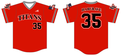 Louisiana Titans (Max Sports) Custom Nanodri Baseball Jersey #J5B