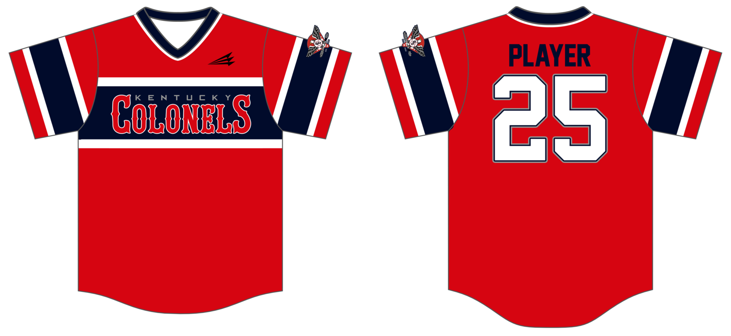 Kentucky Colonels Custom HexaFlex Baseball Jersey #J7