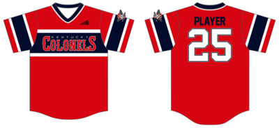 Kentucky Colonels Custom HexaFlex Baseball Jersey #J7